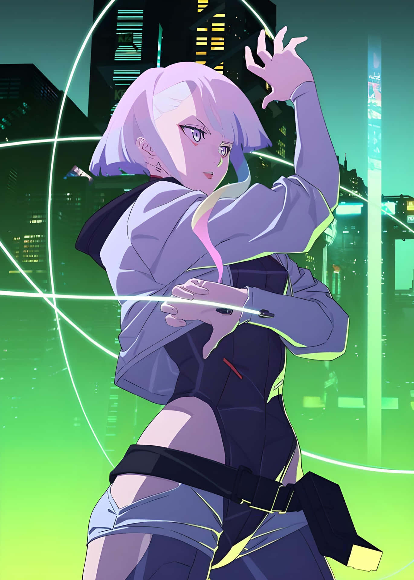 Cyberpunk Edgerunner Anime Character Wallpaper