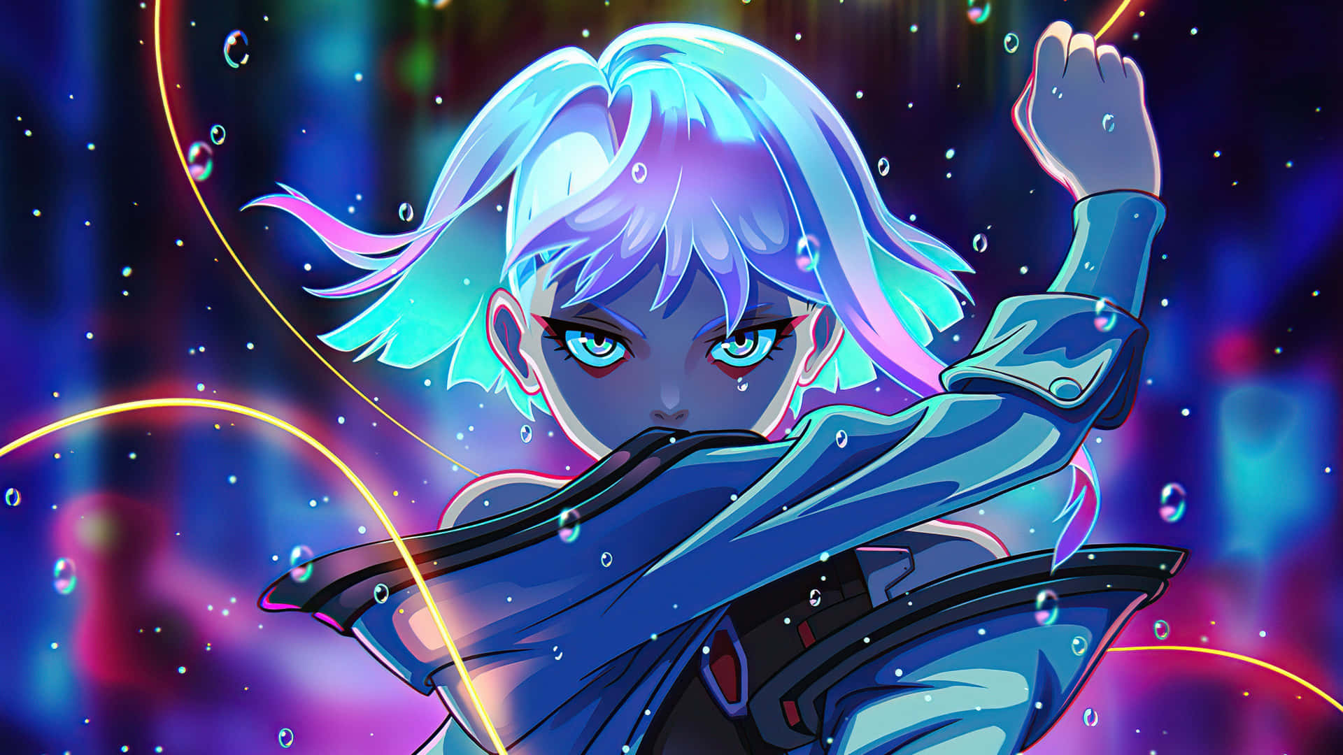 Cyberpunk Edgerunners Lucy Portrait Wallpaper