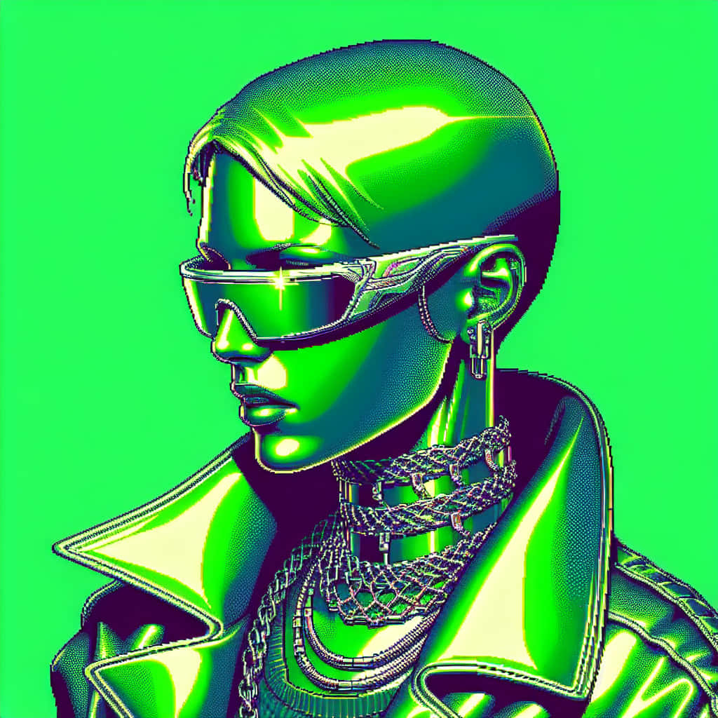 Cyberpunk_ Fashion_ Icon Wallpaper