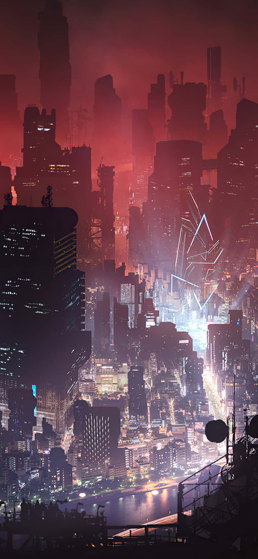 "Explore the vibrant and cutting-edge nightlife of Cyberpunk Night City!" Wallpaper