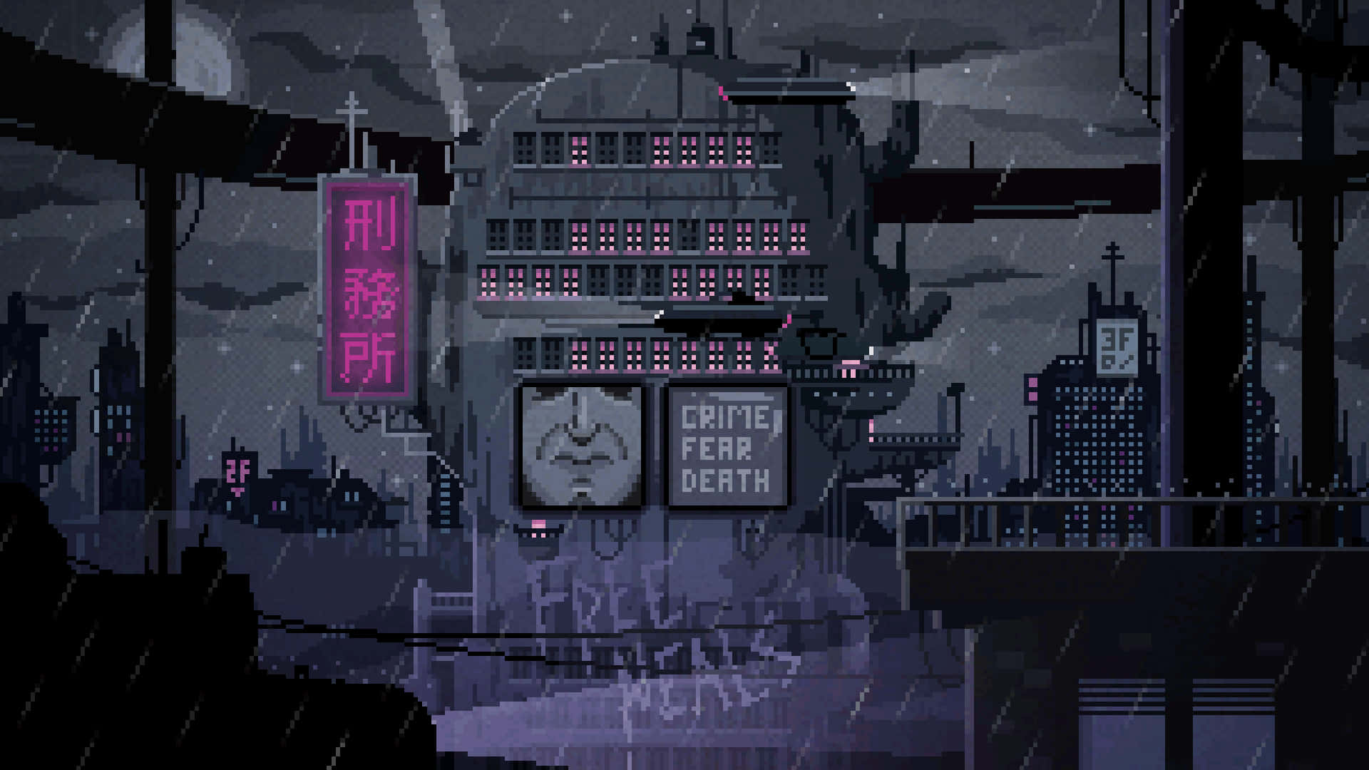 A Futuristic Cyberpunk Dream Wallpaper