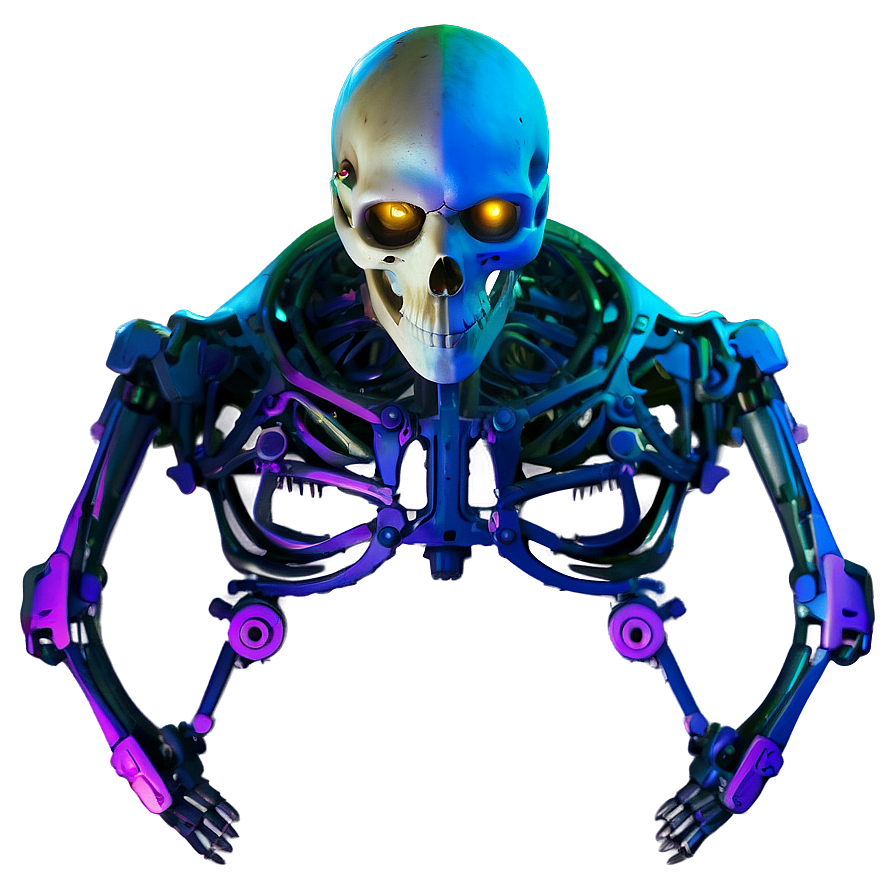 Cyberpunk Skeleton Png 9 PNG