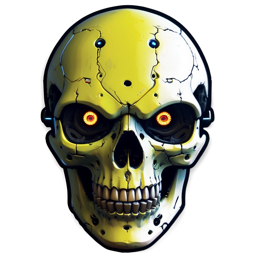 Cyberpunk Skull Avatar Png C PNG