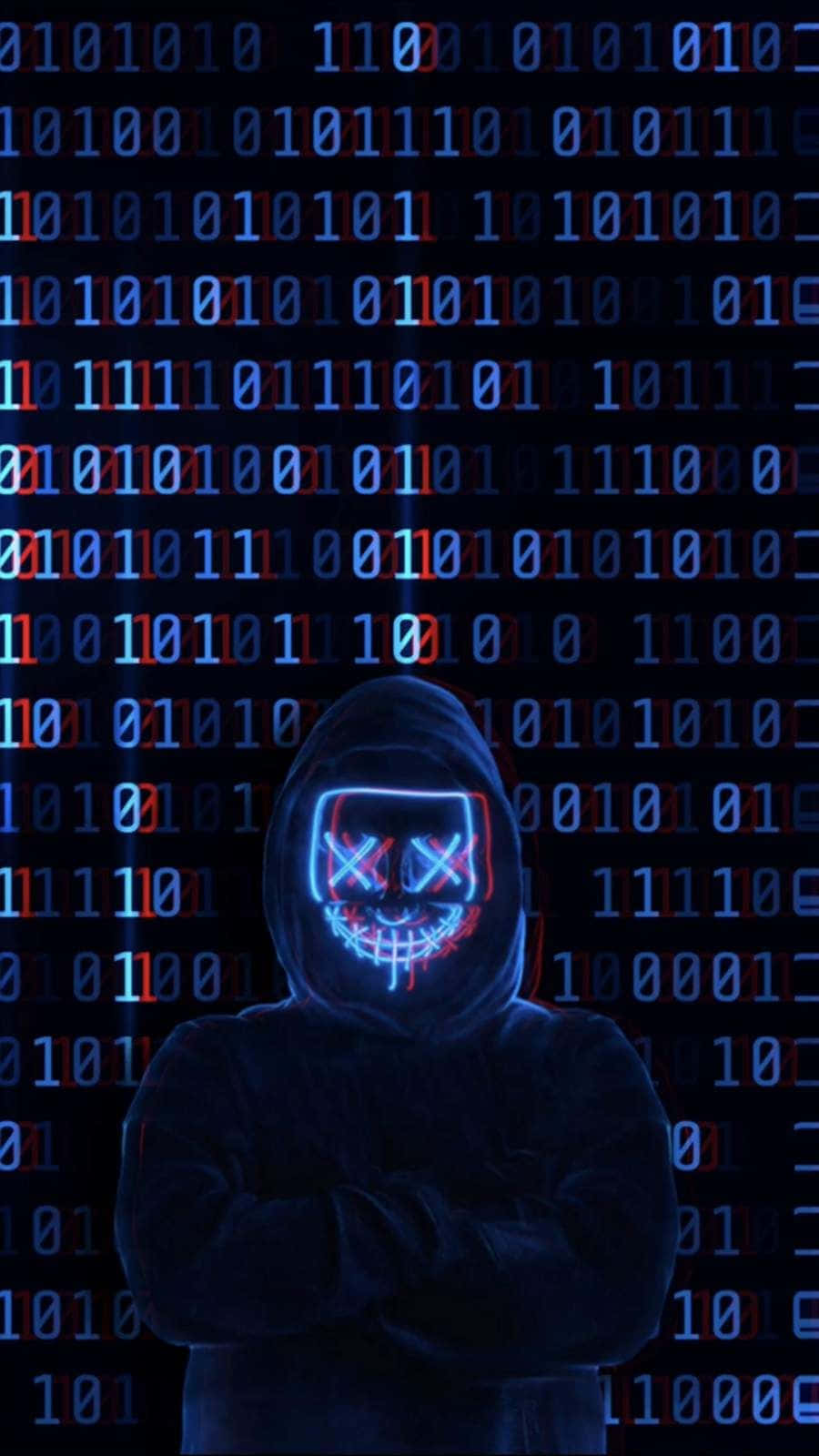 Cybersecurity_ Hacker_with_ Glowing_ Mask.jpg Wallpaper