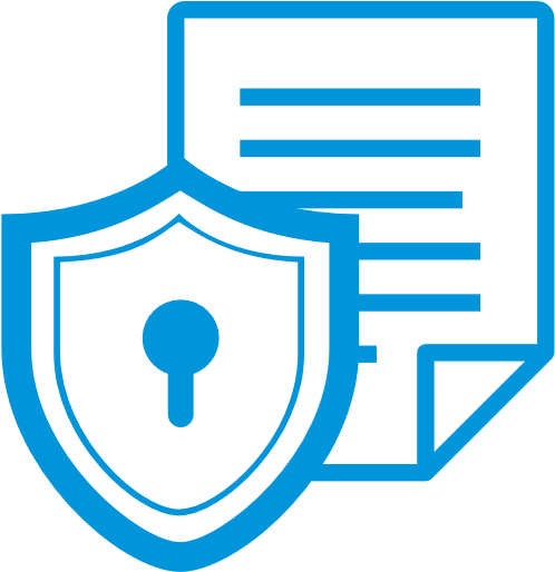 Cybersecurity Icon Shieldand Padlock PNG