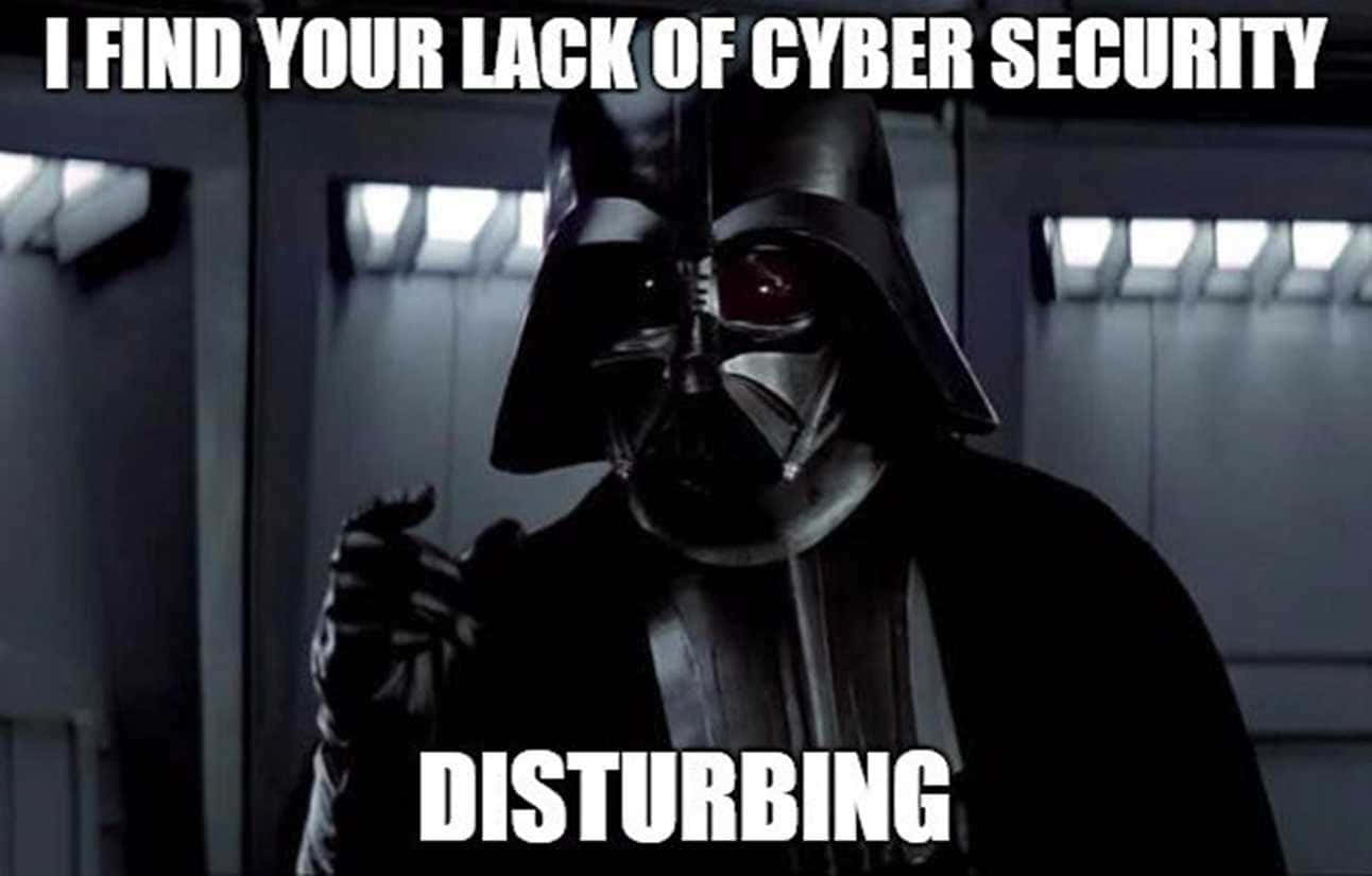 Take cyber security seriously. Wallpaper