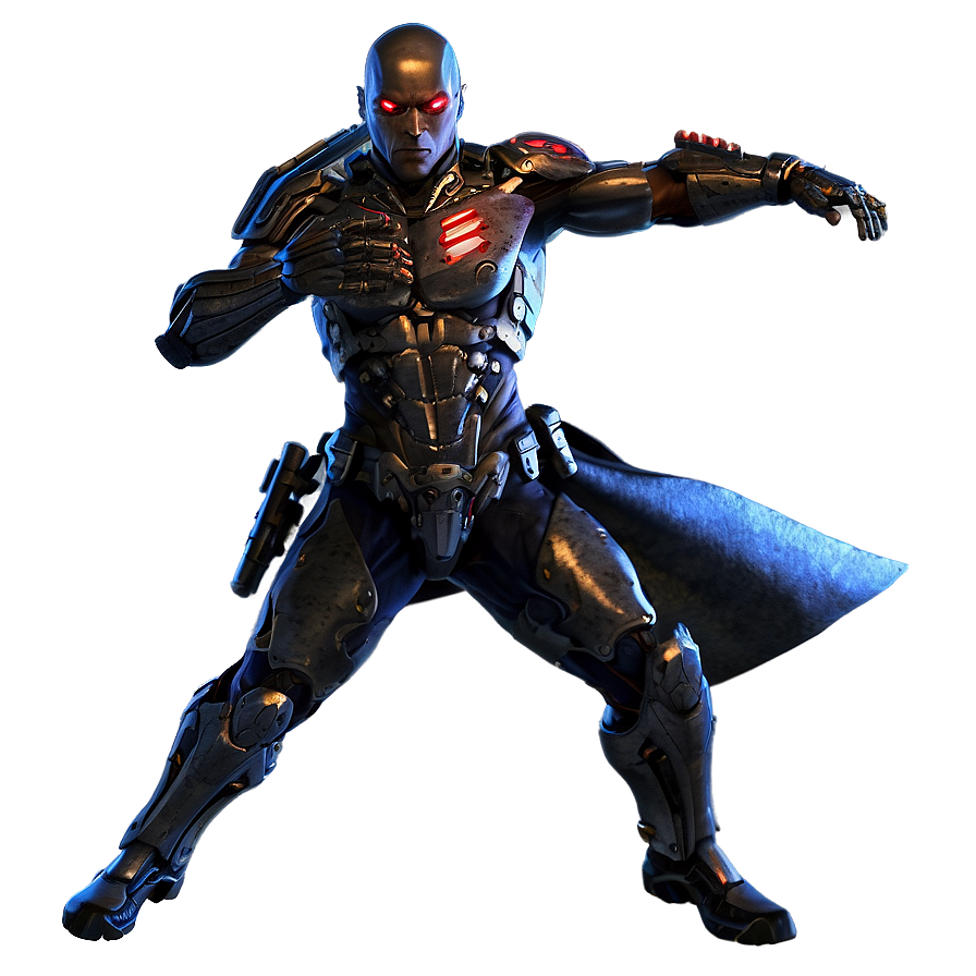 Cyborg Assassin Png Jcm18 PNG
