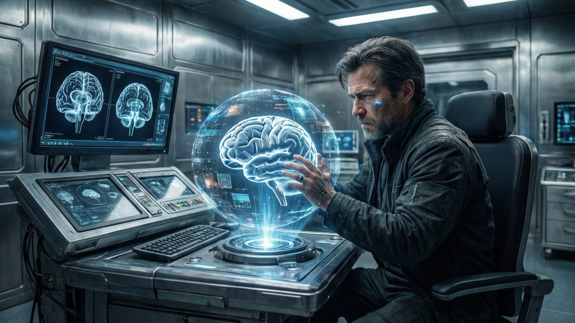 Laboratorio Cyborg Sfondi