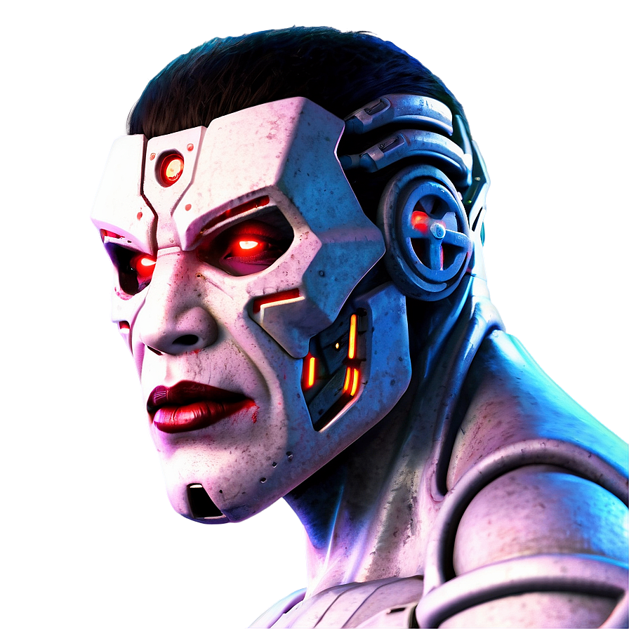 Cyborg Villain Png 06242024 PNG