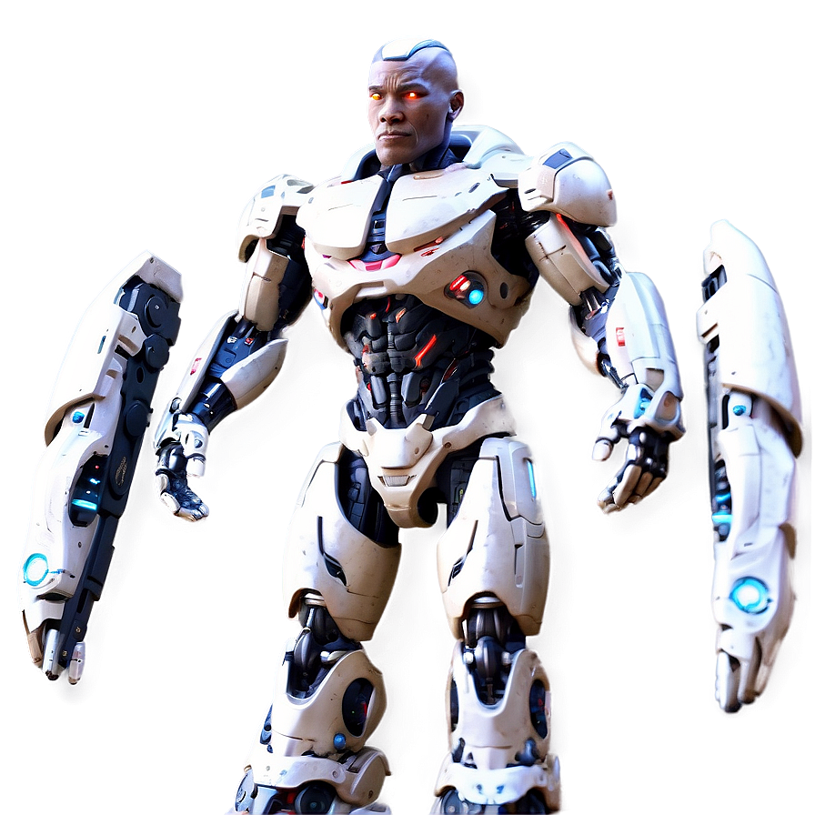 Cyborg With Cybernetic Limbs Png Sej PNG