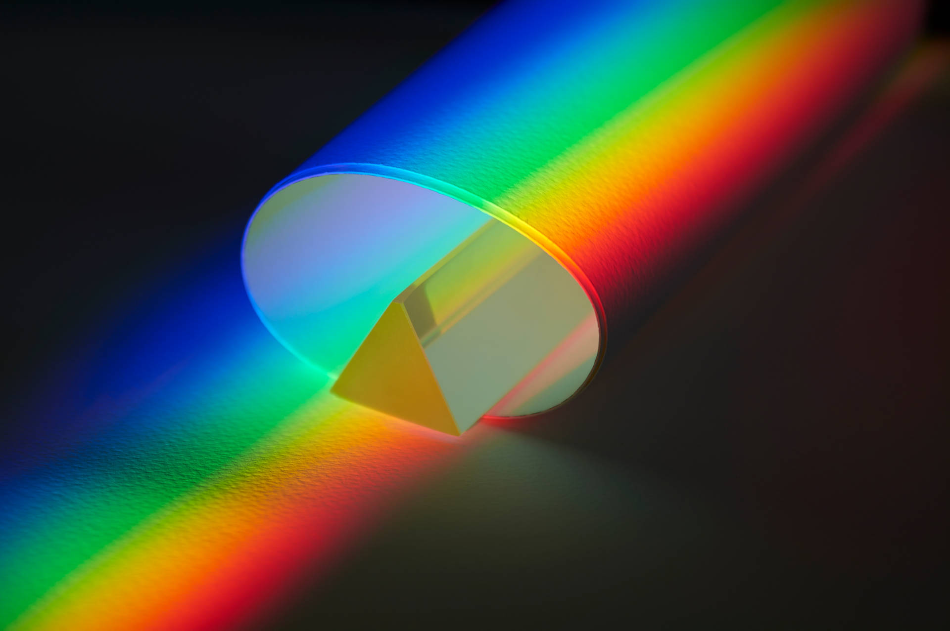 Cilindrodo Arco-íris Prismático. Papel de Parede