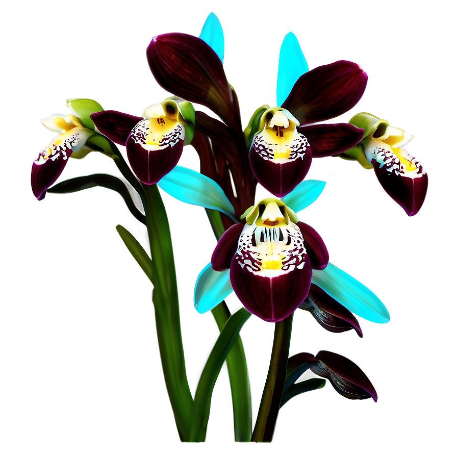 Cymbidium Orchid Png 05242024 PNG