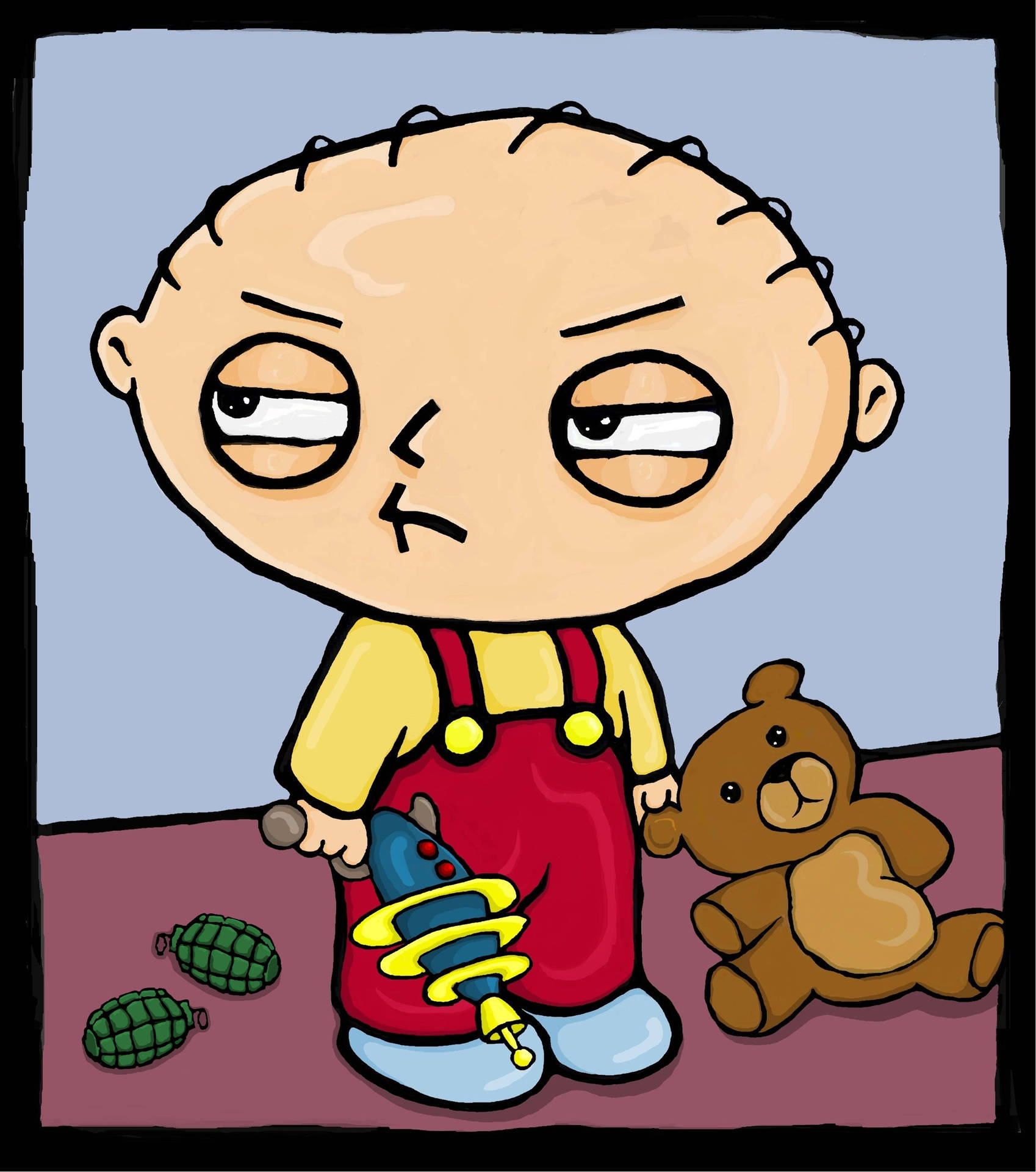 Cynical Family Guy Stewie Wallpaper
