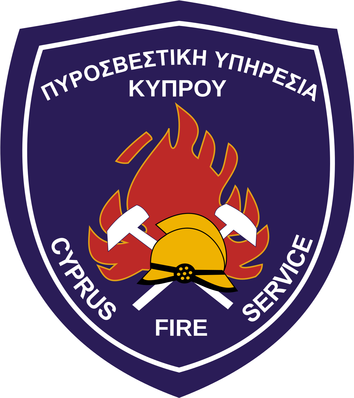 Cyprus Fire Service Emblem PNG
