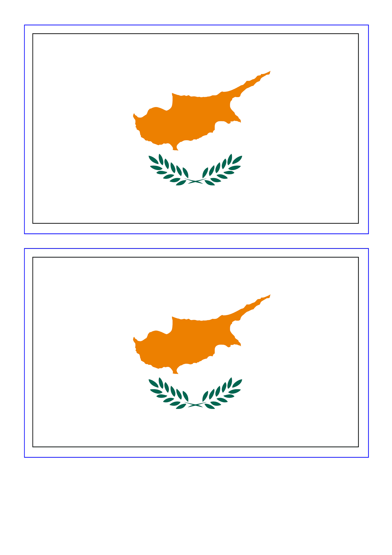 Cyprus Flag Design Variations PNG