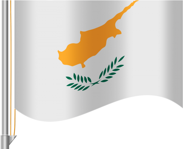 Cyprus Flag Waving PNG