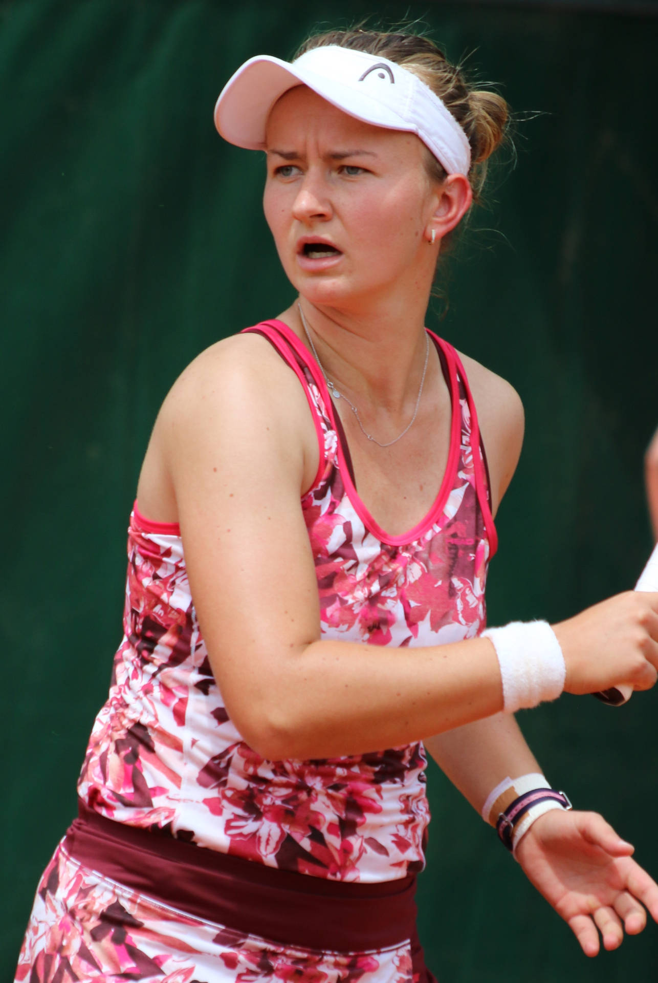 Jugadorade Tenis Checa Barbora Krejcikova. Fondo de pantalla