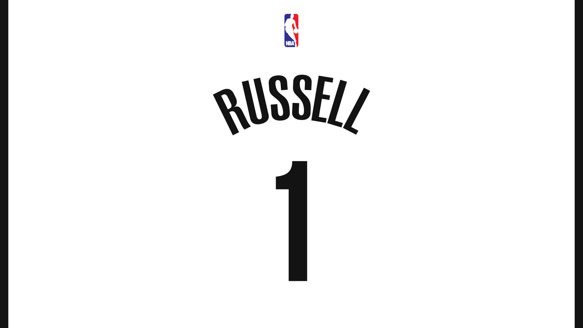 D'Angelo Russell Jersey Number White Wallpaper