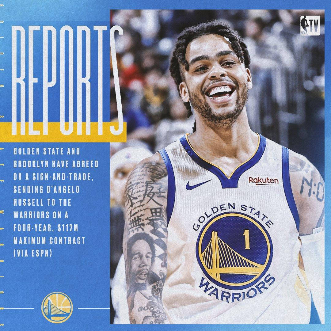 Få det seneste nyt om D'Angelo Russell og Brooklyn Nets med disse fantastisk designede NBA-TV-rapporteringsvægge. Wallpaper