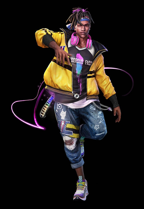 D-bee As Free Fire Character Picture