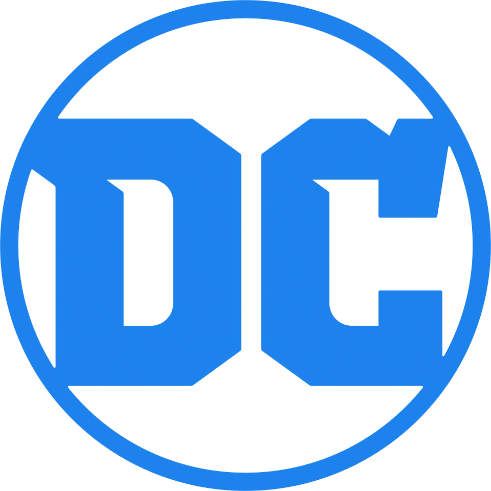 D C Comics Logo Blue Background PNG