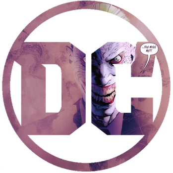 D C Logo Joker Overlay PNG