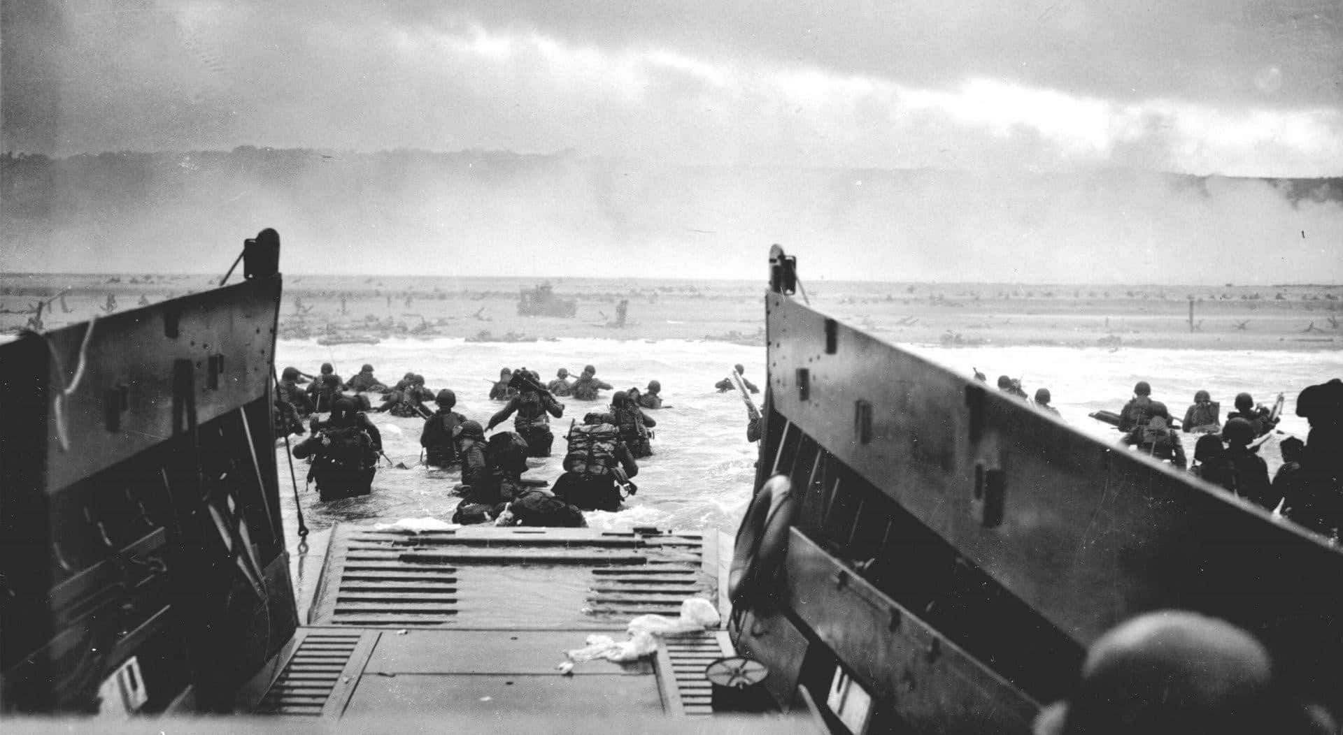 D Day_ Landing_ Normandy_1944 Wallpaper