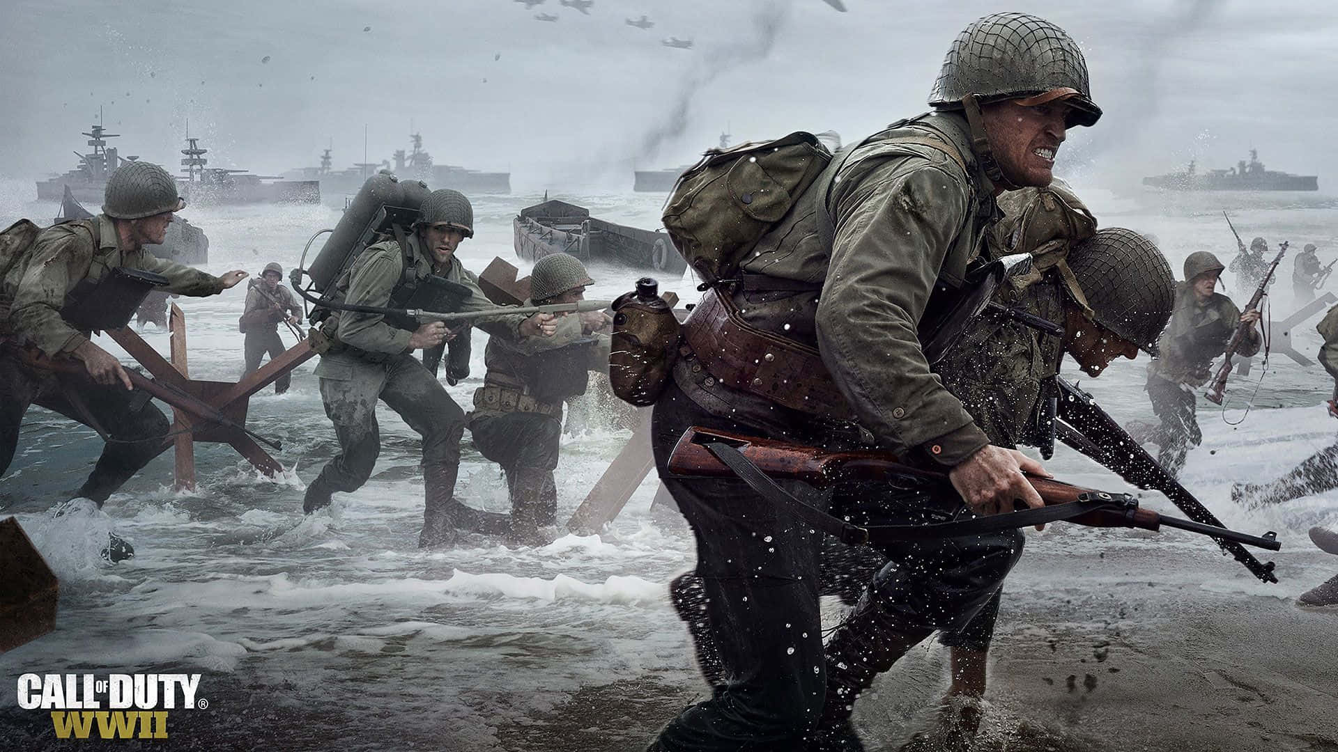 Call Of Duty WW2 Normandy D-DAY 4K-8K HDR Realistic Ultra Graphics