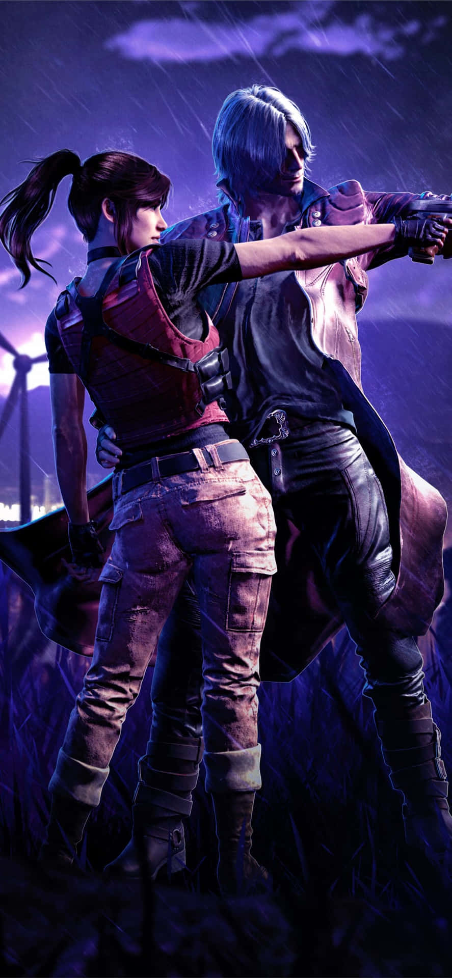 Dmc5 Dante Dan Nero Back To Back Wallpaper