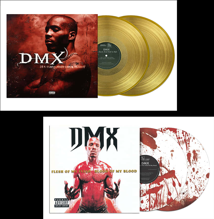 D M X Album Covers Vinyl Records PNG