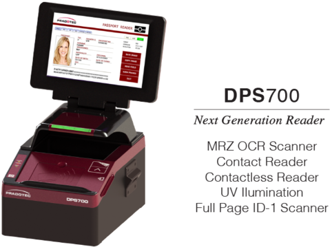 D P S700 Passport Reader Device PNG