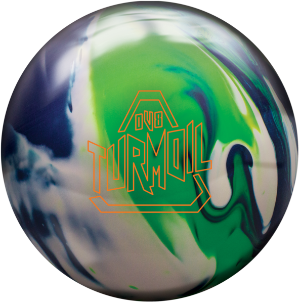 D V8 Turmoil Bowling Ball PNG