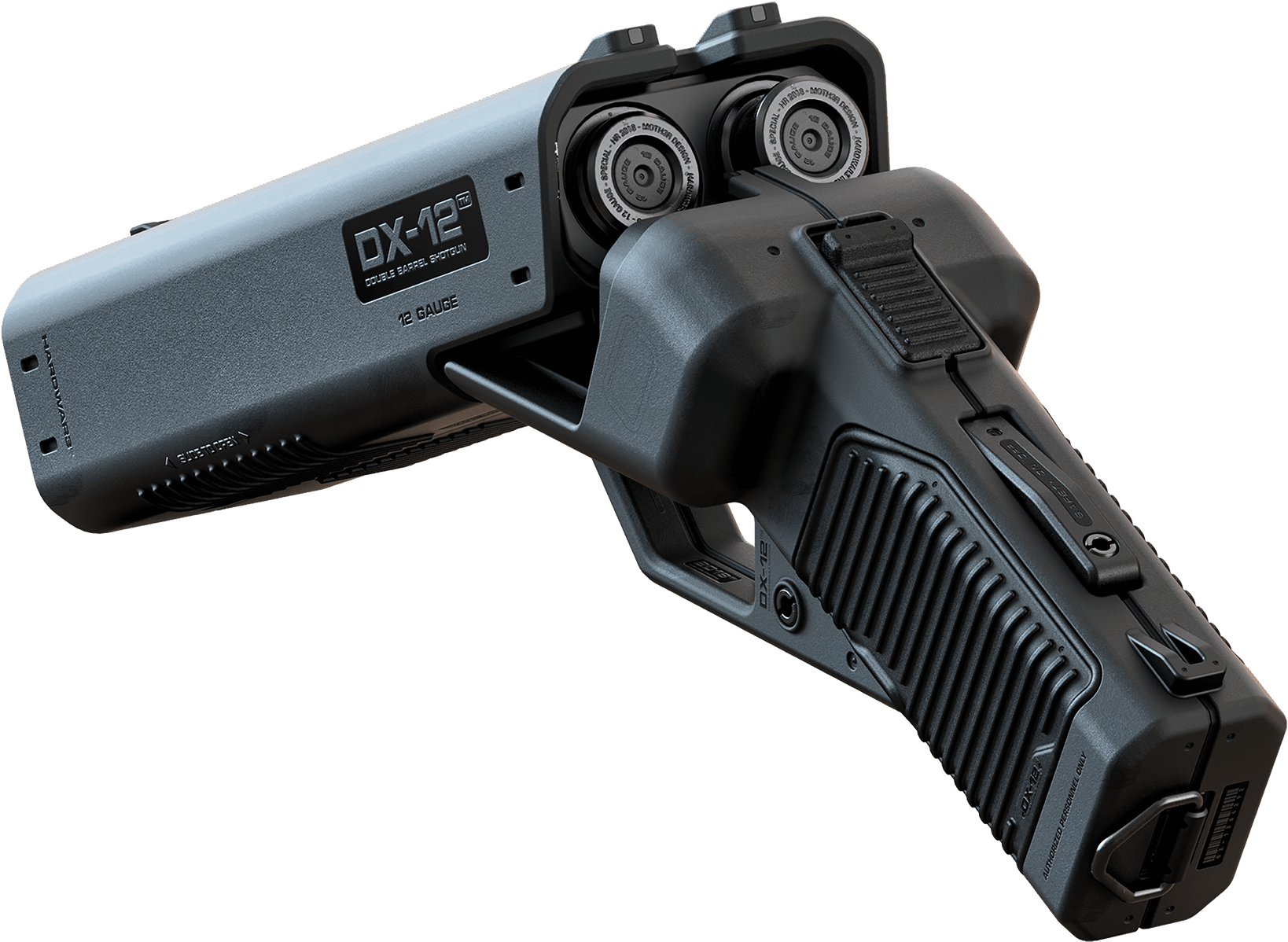 D X12 Pistol Grip Shotgun PNG