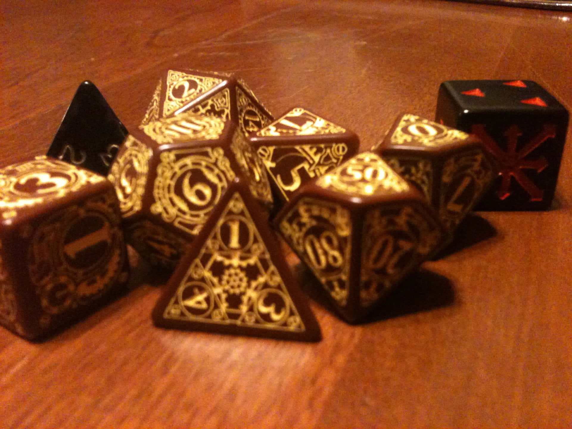 20 Sided Dice for a Perfect Roll Wallpaper