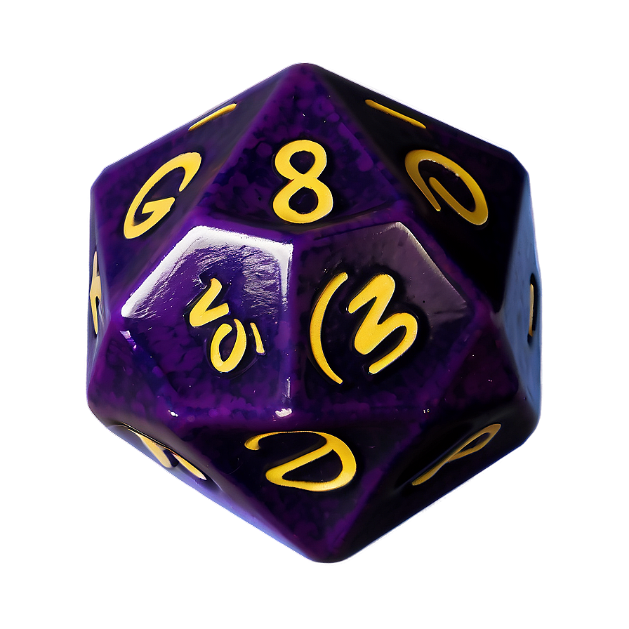 D20 Rpg Dice Png Bch PNG