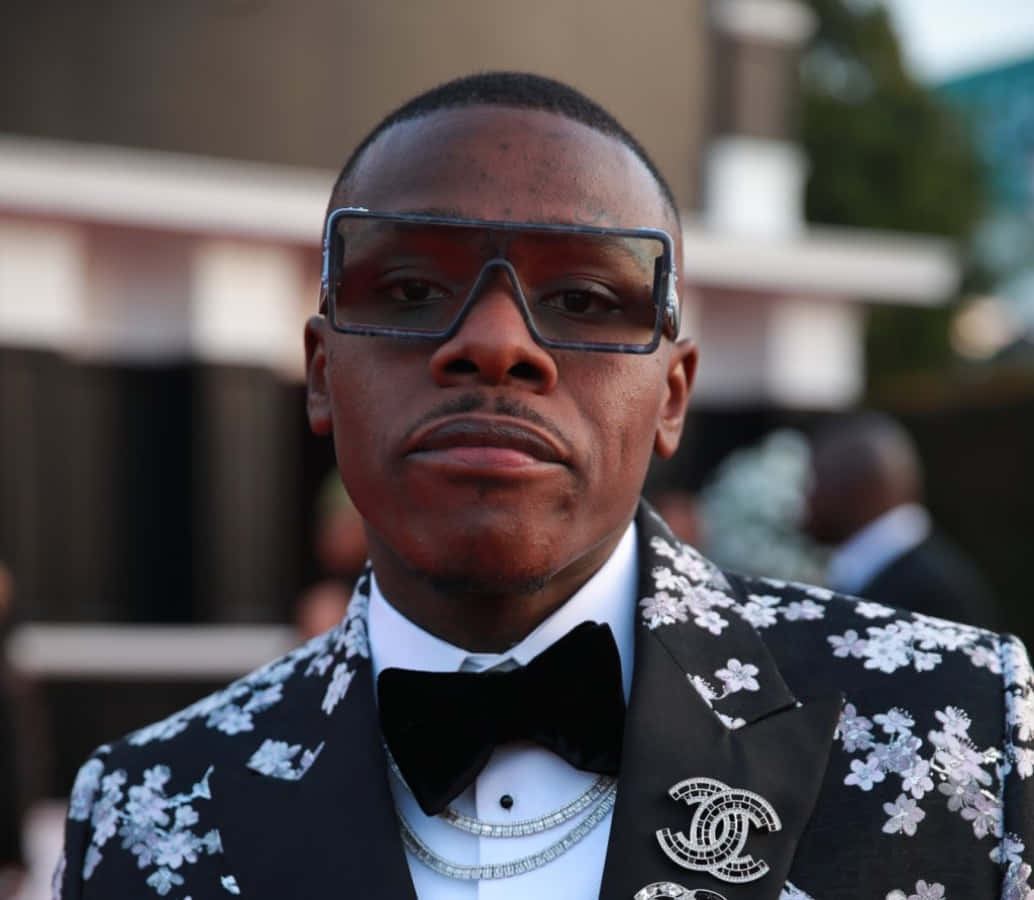 Download DaBaby Smiling in a Stylish Outfit
