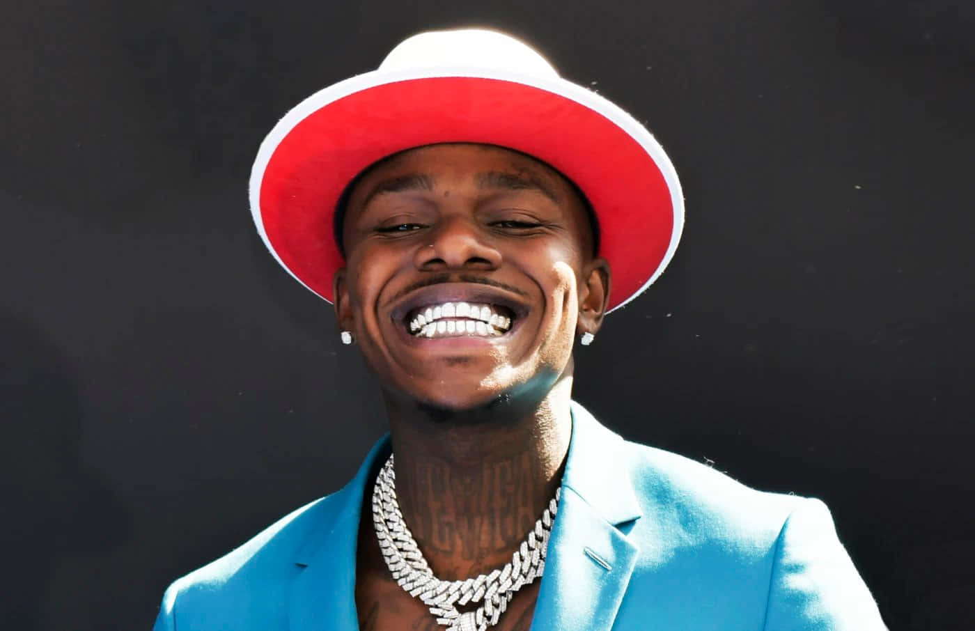 DaBaby performs on stage with powerful energy