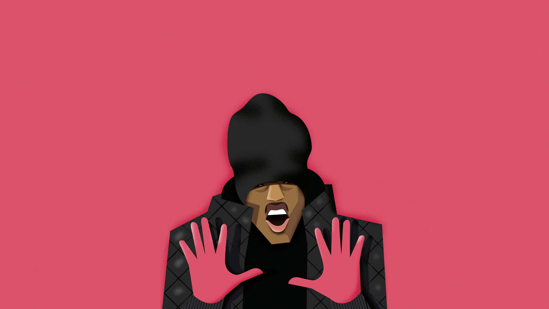 Werfensie Einen Blick Auf Den Hip-hop-künstler Dababy Als Cartoon Auf Ihrem Computer Oder Handy-hintergrund! Wallpaper