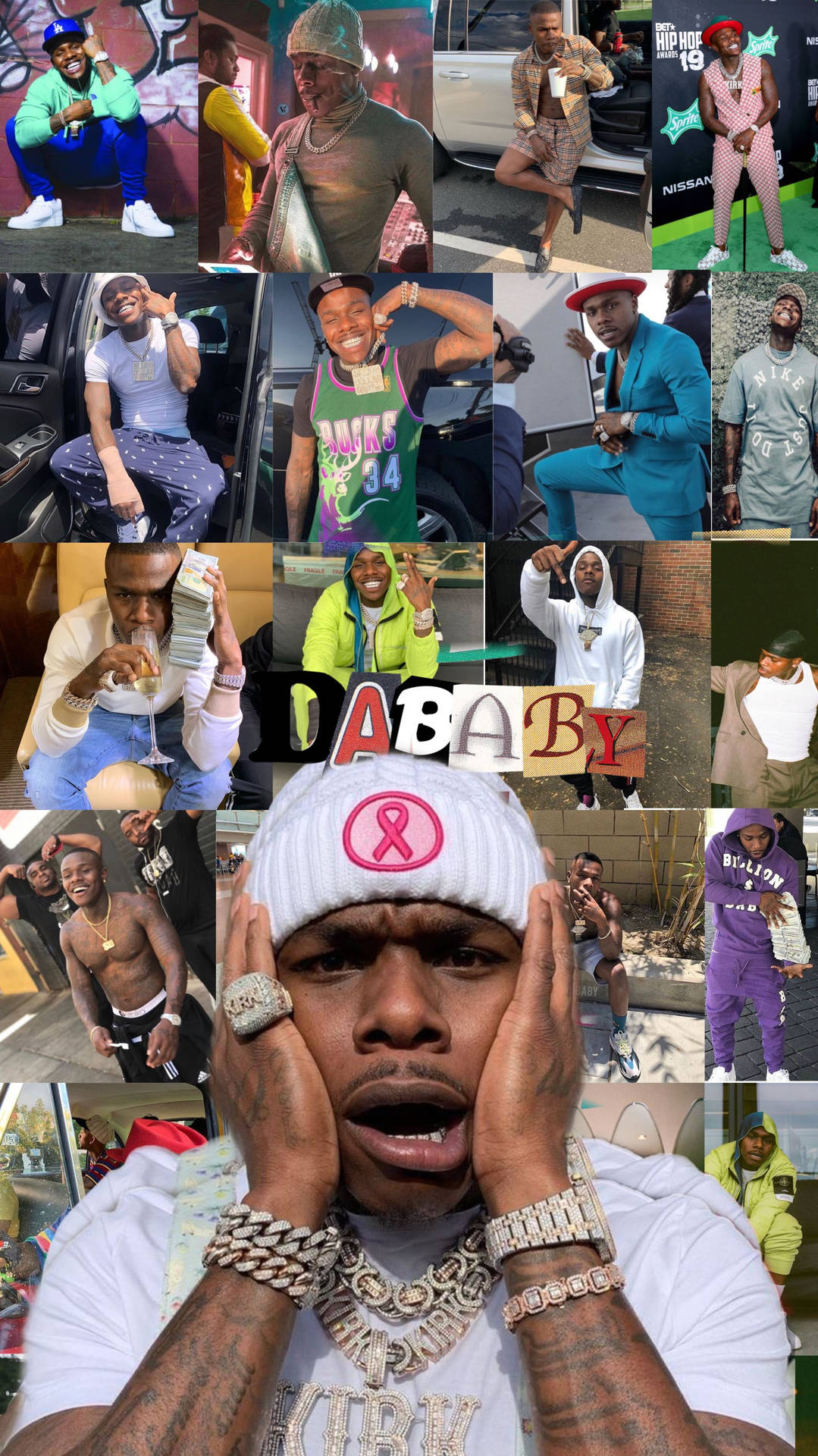 Never miss a beat with the Dababy phone! Wallpaper