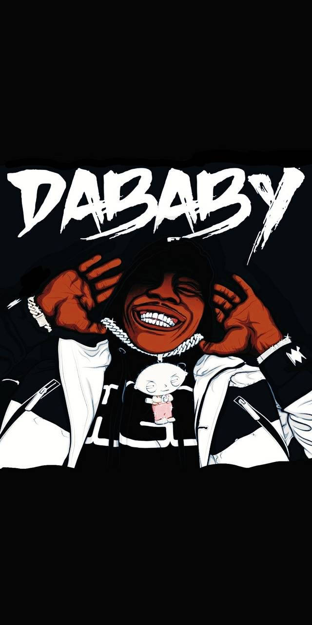 Dababy Phone With Stewie Pendant Wallpaper