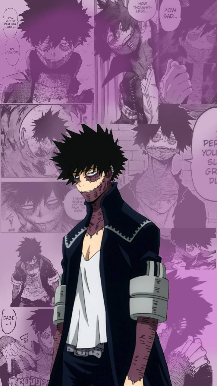 Here is one of the best aesthetic looks in wallpapers featuring Dabi. Wallpaper