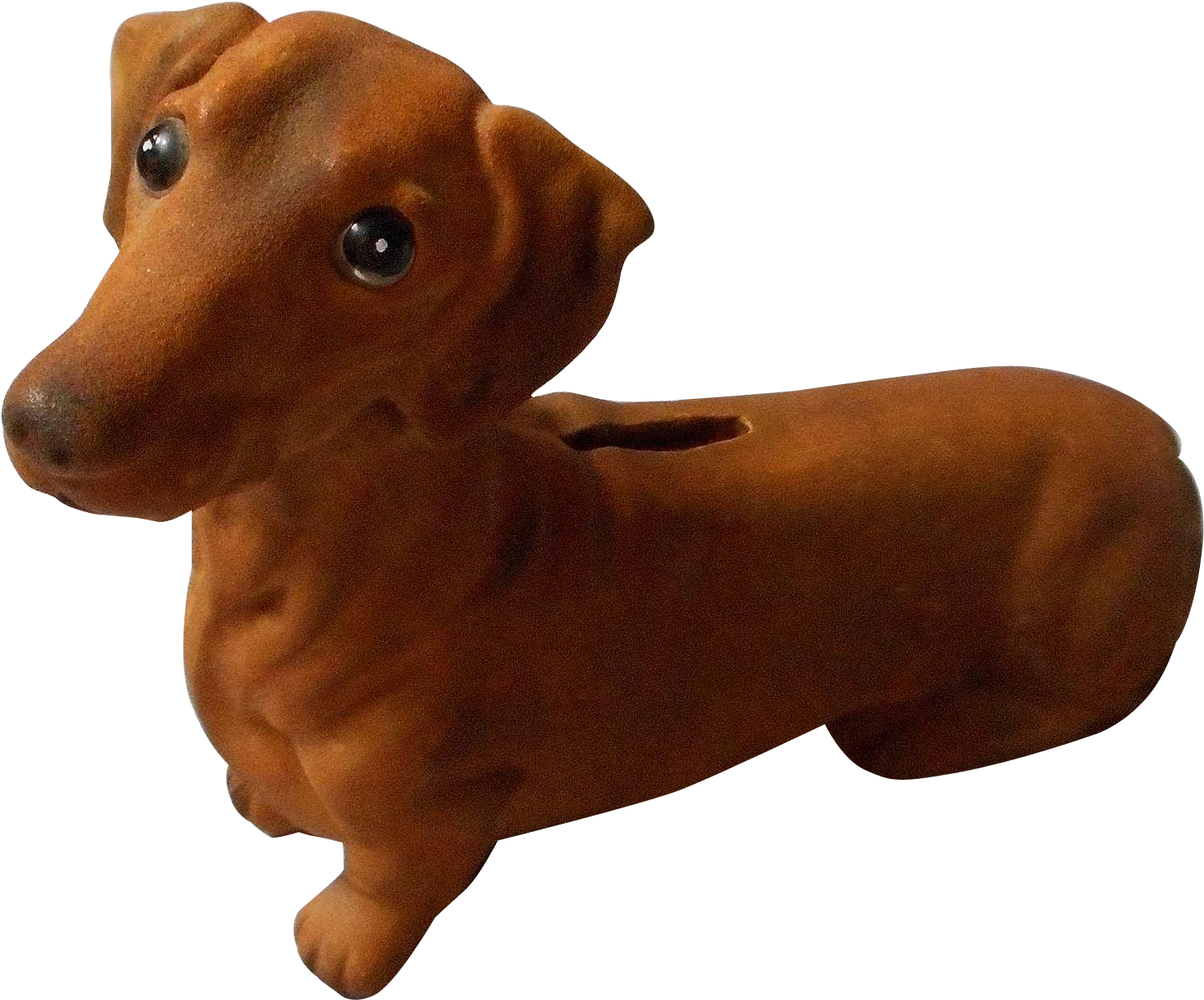 Dachshund Figurine Object PNG