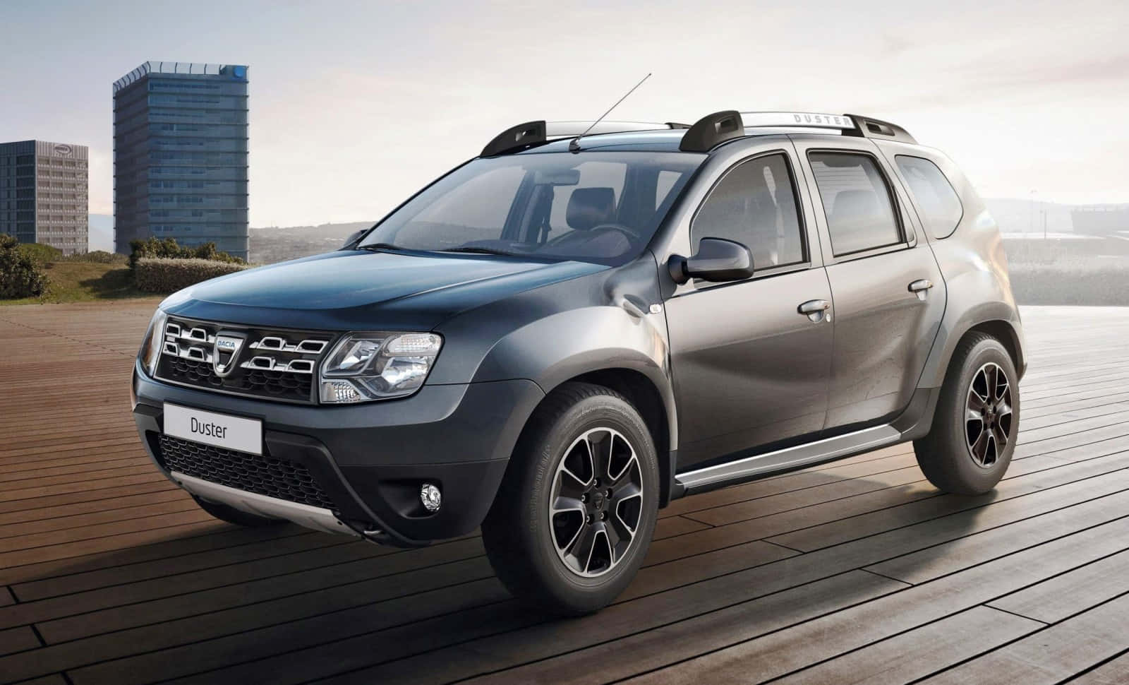 Sleek Dacia Car in Picturesque Setting Wallpaper