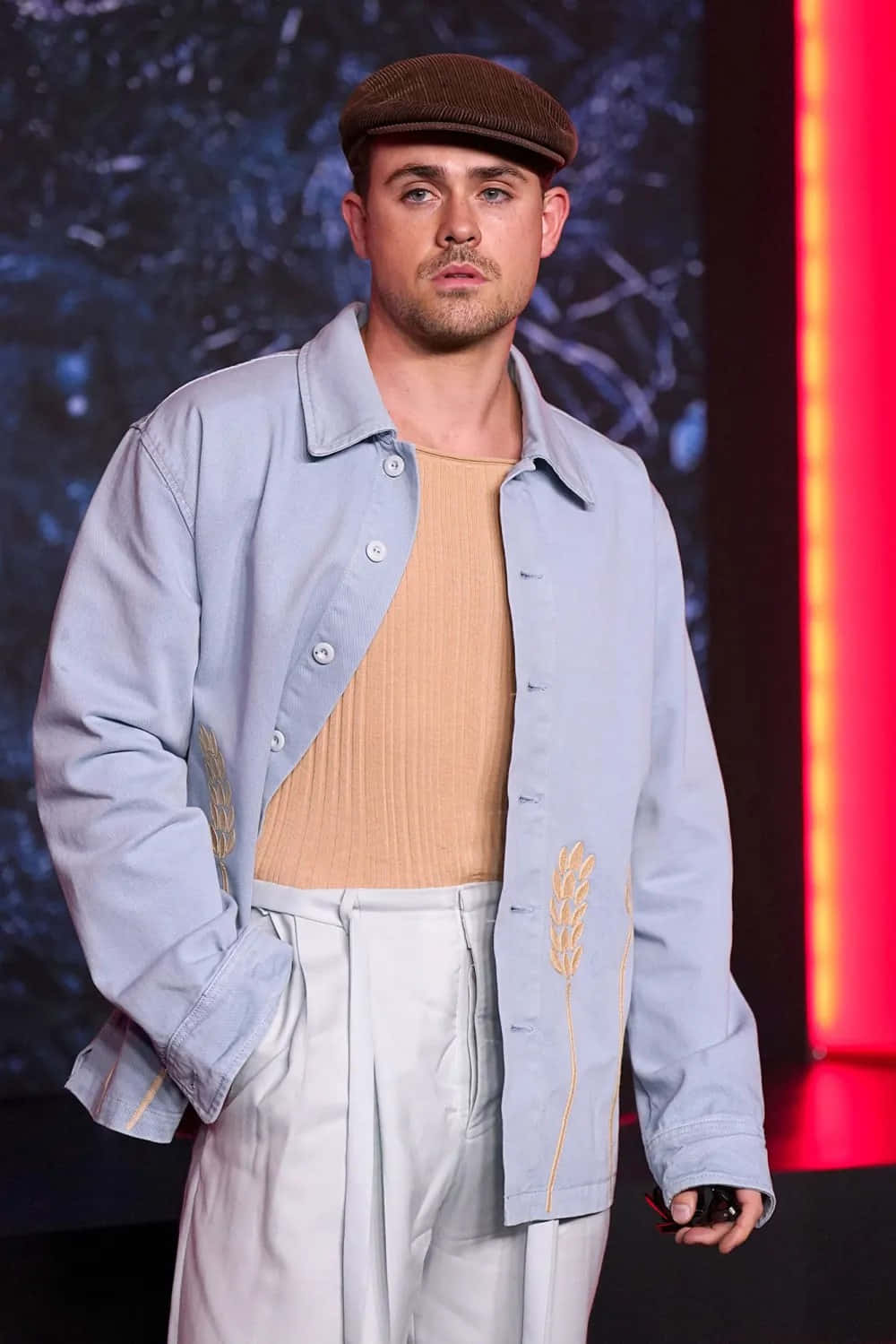 Dacre Montgomery Stylish Event Appearance Wallpaper