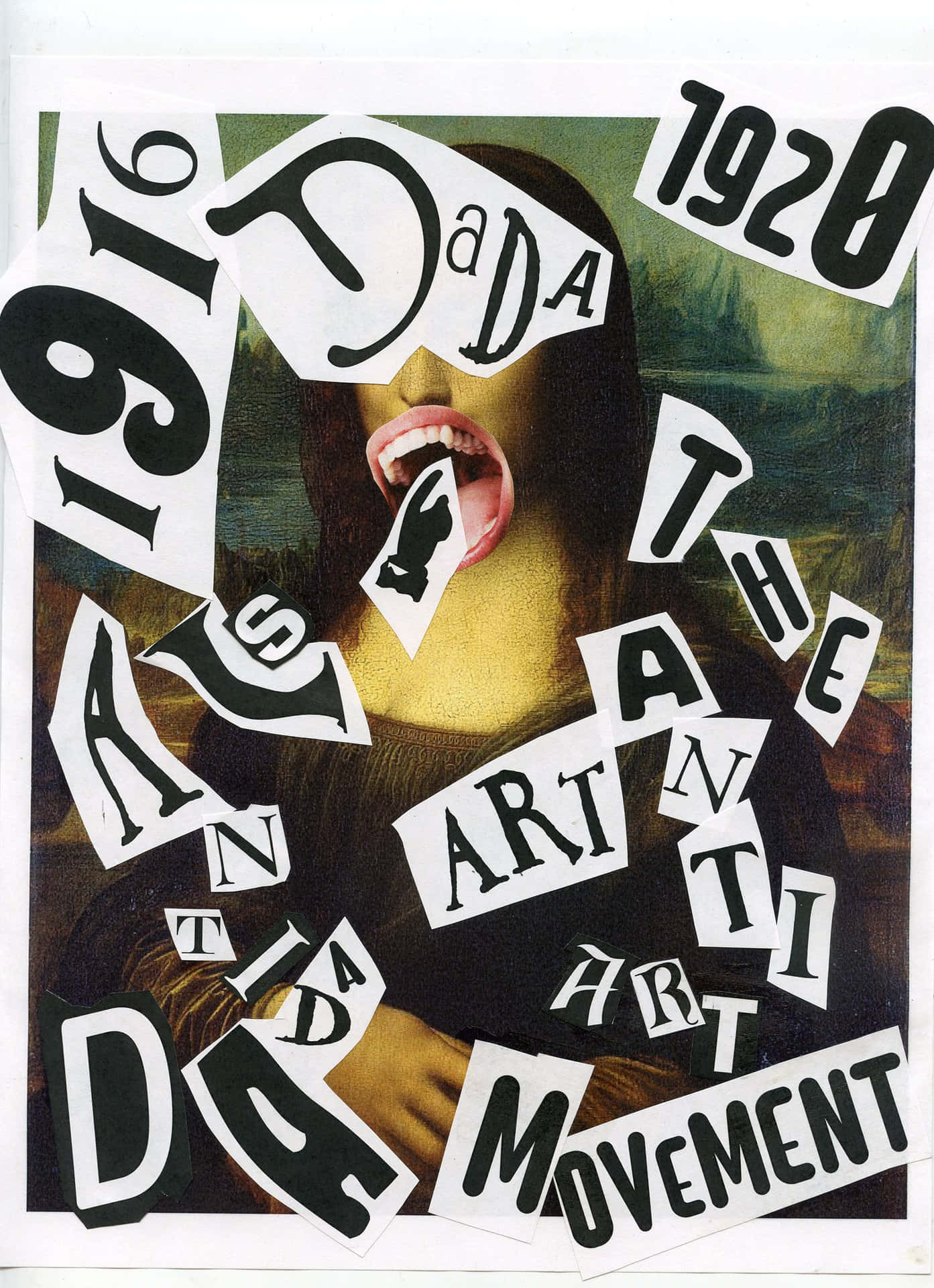 Exploring the Paradox of Dadaism Wallpaper