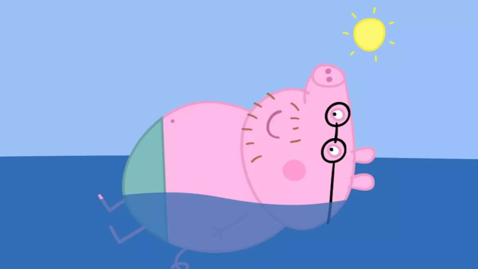 Happy Father’s Day: Enjoy the Day with Daddy Pig Wallpaper