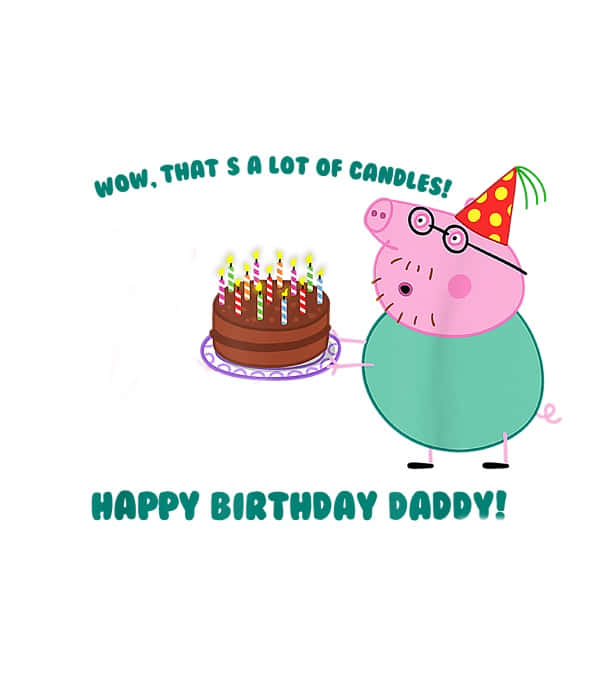Get your guffaws with Daddy Pig! Wallpaper
