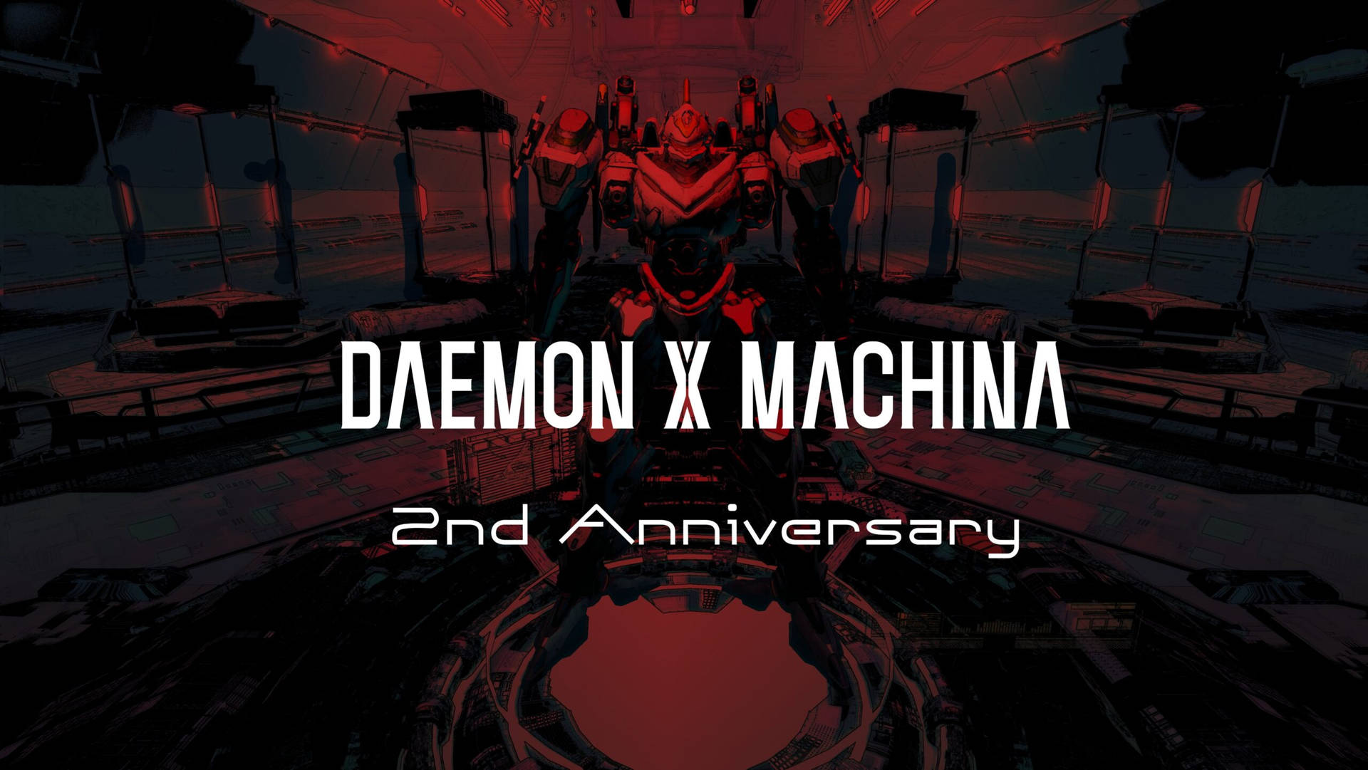 Daemon X Machina 2nd Anniversary Tapet Wallpaper