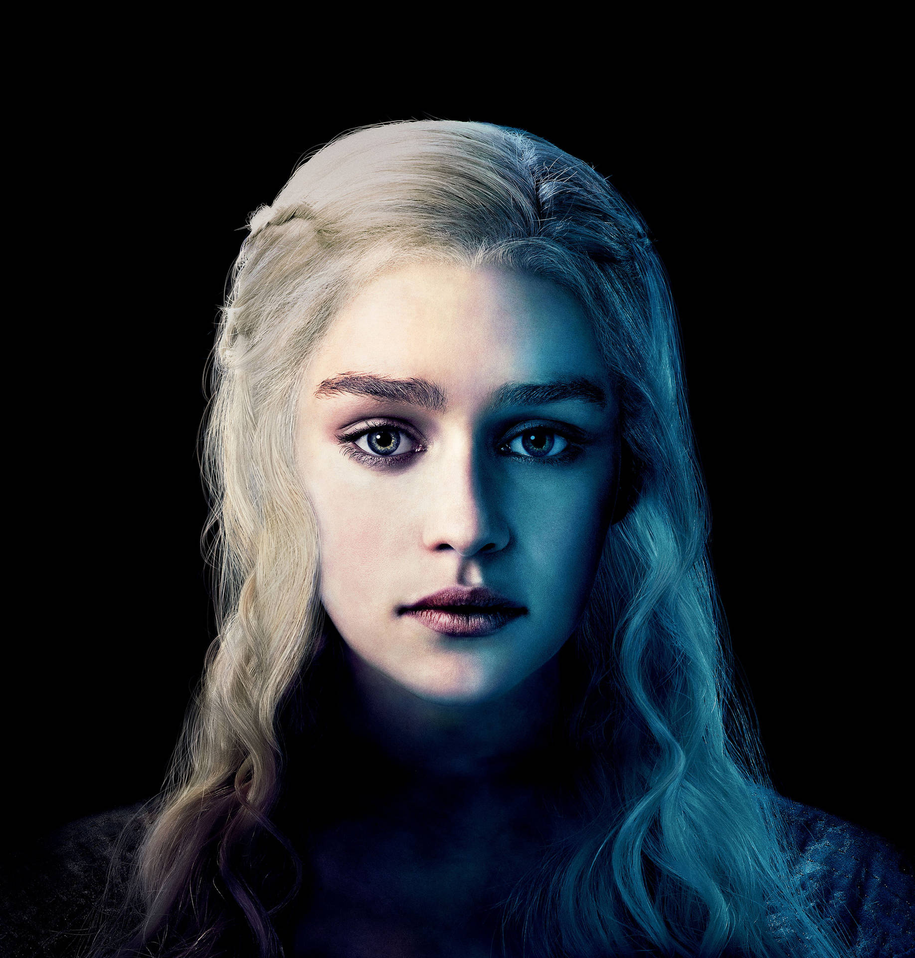 Daenerys Targaryen Face Portrait Art