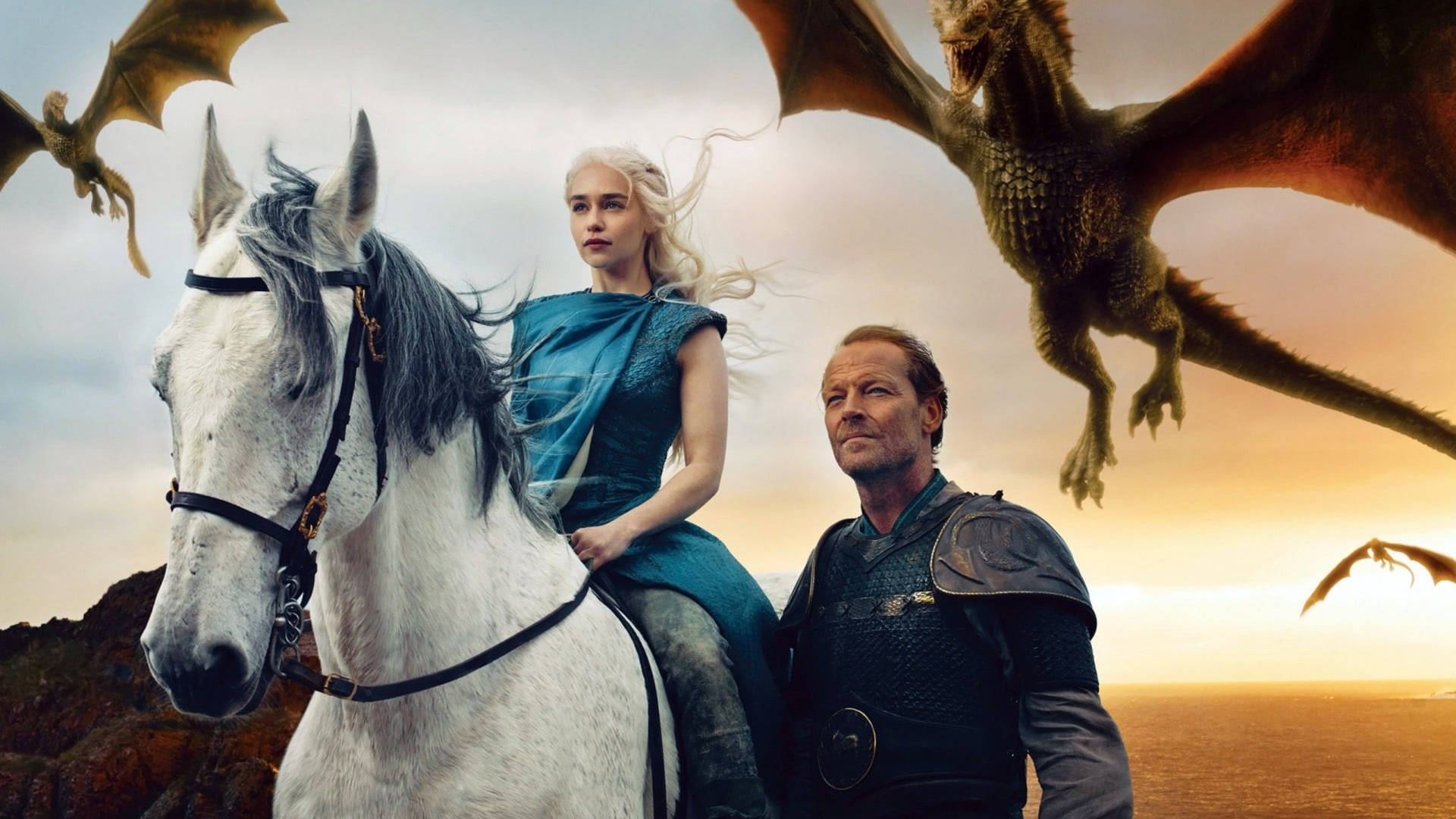 Daenerys Targaryen Jorah Mormont Horse